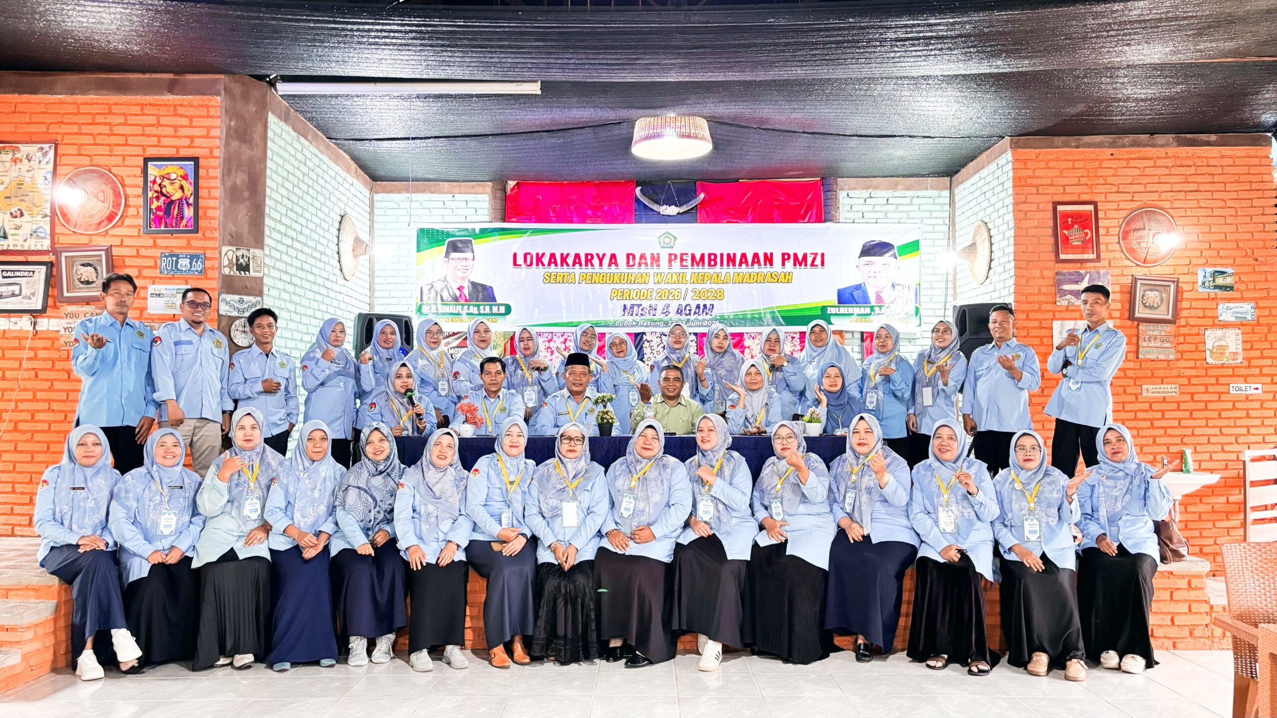 Perkuat Sinergi Dan Inovasi, Wakil Kepala MTsN 4 Agam Sampaikan Program Kerja Pada Lokakarya Hari Kedua