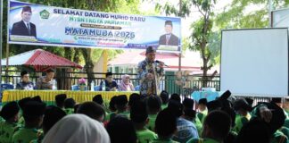 Sambangi MATA MUDA MTsN 1 Kota Pariaman, Kakankemenag Sajikan Materi Moderasi Beragama