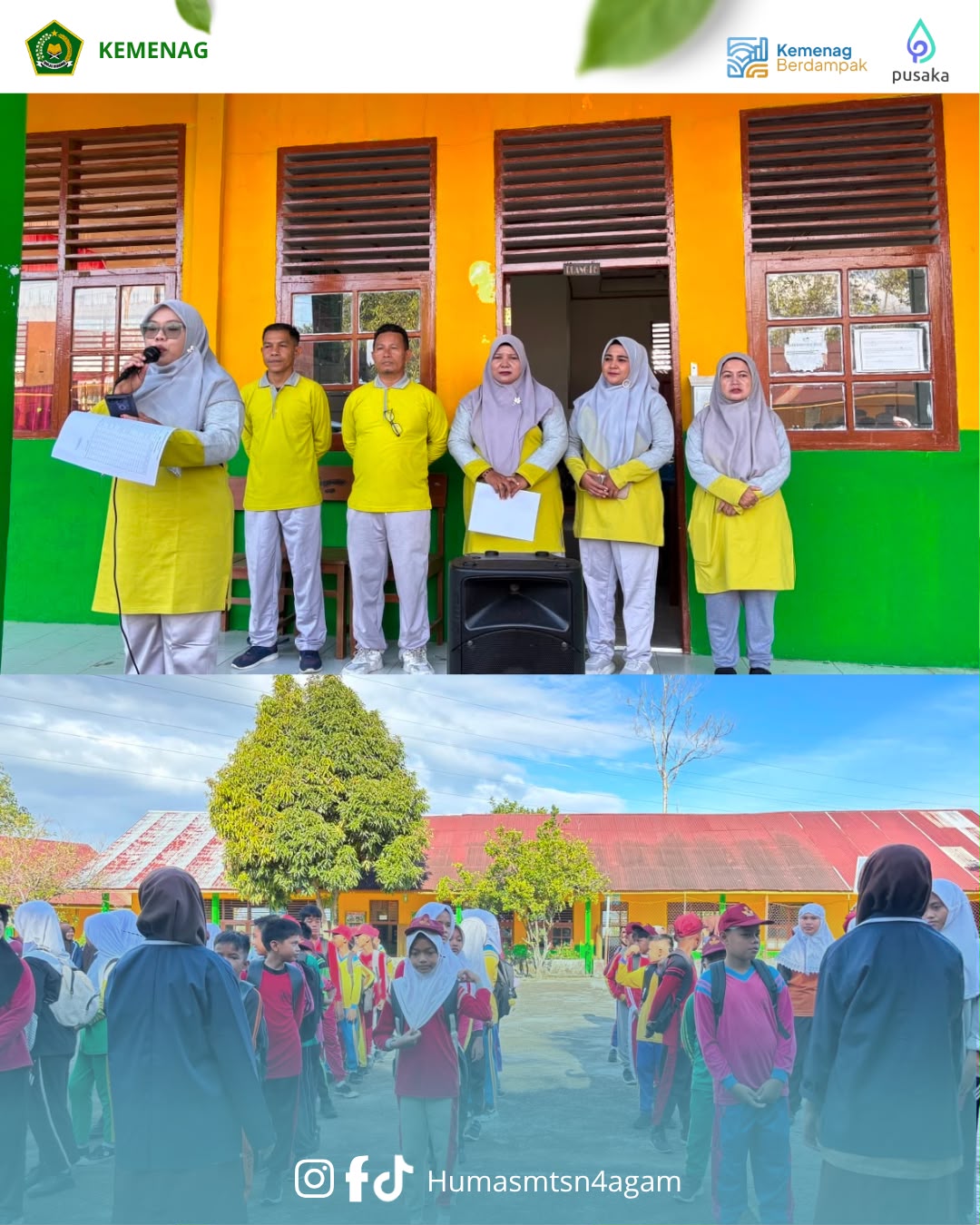 Sambut Masa Ta'aruf Murid Baru, MTsN 4 Agam Laksana Pra Matamuda 4 Sambut Masa Ta'aruf Murid Baru, MTsN 4 Agam Laksana Pra Matamuda