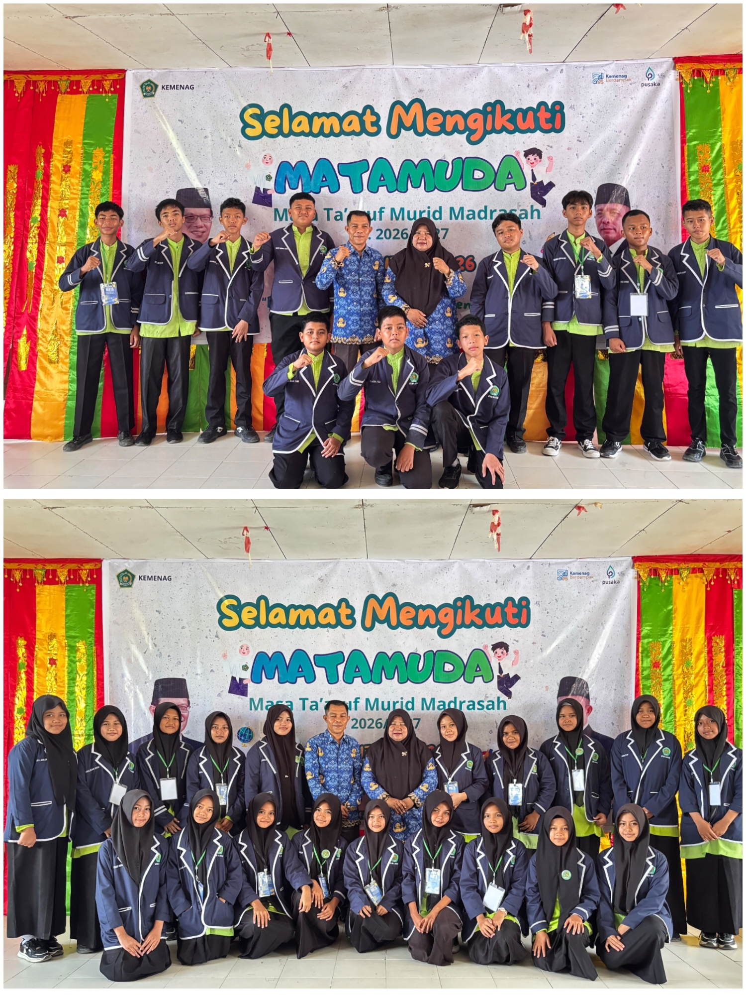 MATAMUDA Berakhir, 112 Murid Baru Resmi Jadi Keluarga Besar MTsN 4 Agam
