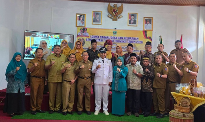 Lomba Kelurahan Berprestasi, Sawahpadang Aua Kuniang Wakili Payakumbuh ke Tingkat Sumbar 1 Lurah a