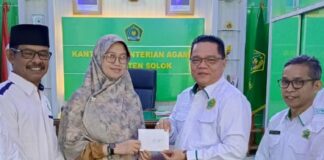 DEWA Lepas 2 ASN Kemenag Kab. Solok Ikuti MTQ Nasional Korpri di Sulsel