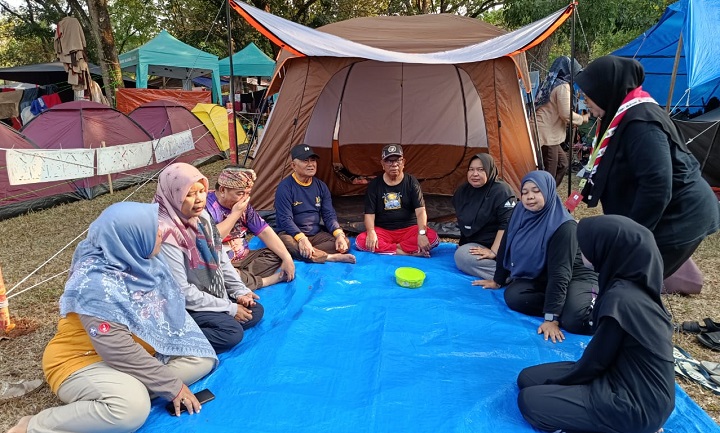 Warna Warni Pakaian Daerah dan Yel Yel Penuh Semangat, Meriahnya JAMNAS XII 2 01306 jamnas c
