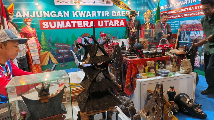 Stand dari Indonesia Timur Paling Menarik Dikunjungi Peserta JAMNAS XII 3 01604 stan pameran jamnas b