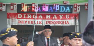 Peingatan HUT ke 81 RI di Kemenag Kab. Solok, Jangan Sampai AI Rubah Kemanusiaan