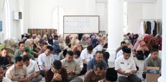ASN Pemko Pariaman Khusyuk Ikuti Tahsin Bacaan Sholat