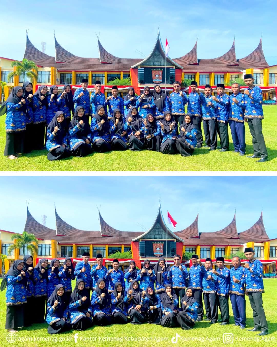 Khidmat, Kakan Kemenag Agam Pimpin Doa Detik-Detik Proklamasi ke-81 4 Khidmat, Kakan Kemenag Agam Pimpin Doa Detik-Detik Proklamasi ke-81