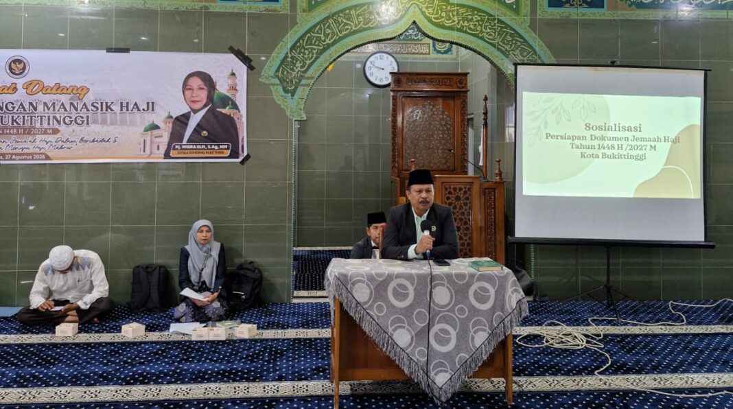 Kemenhaj Bukittinggi Matangkan Persiapan 162 Jemaah Haji 1448 H/2027 M