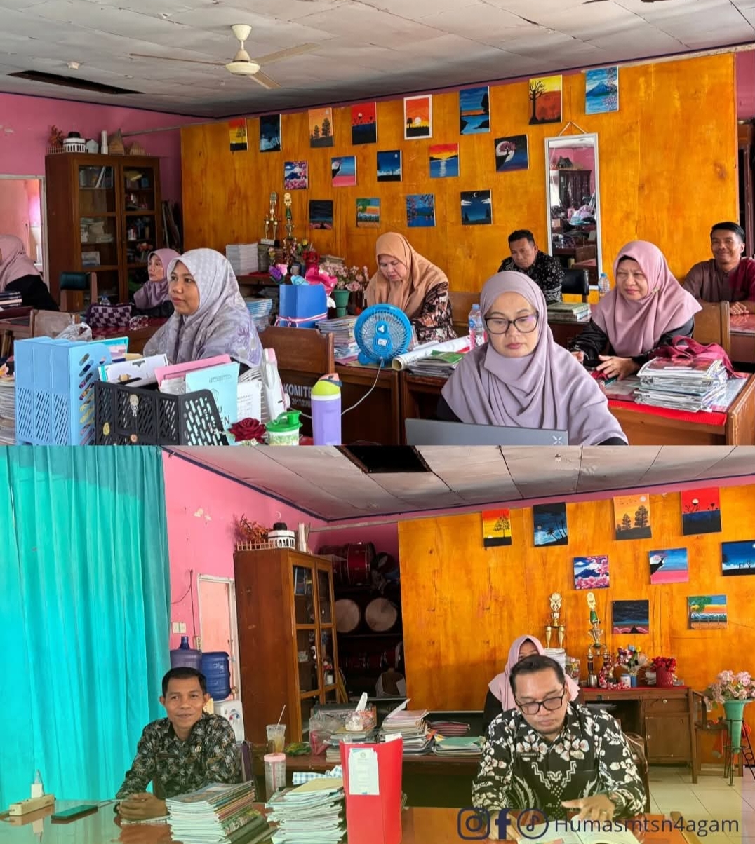 Perkuat SPSM, Pengawas Madrasah Kemenag Agam Pacu MTsN 4 Agam Sukseskan Piloting KBC 4 Perkuat SPSM, Pengawas Madrasah Kemenag Agam Pacu MTsN 4 Agam Sukseskan Piloting KBC