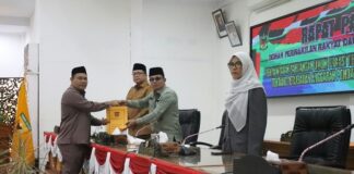 Fraksi-fraksi DPRD Tanah Datar Sampaikan Pandangan Umum Atas Ranperda Perubahan APBD TA 2026